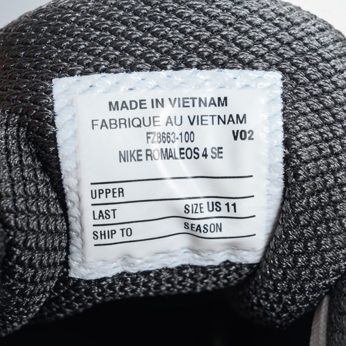 Nike Romaleos 4 SE Gewichtheben Schuhe - Herren Größe 11 - weiß grau schwarz FZ8663-100 - Bild 14 von 14