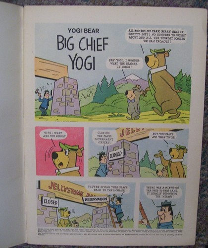 OSO YOGUI IMÁGENES DORADAS HISTORIAS OSO YOGUI DELICIOSAS HISTORIAS DE BARRIGA 1961 - Imagen 4 de 4