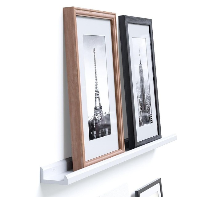 Boston Contemporary Floating Wall Shelf Ledge For Picture Frames Book Display For Sale Online Ebay