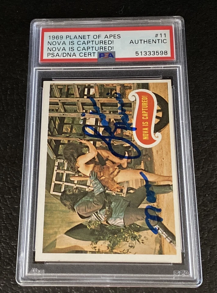 Linda Harrison Signed 1969 Planet Of The Apes PSA Auto Autograph Nova #11 Topps - Image 2 of 4