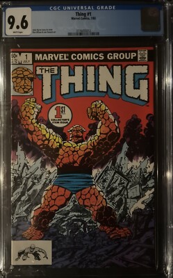 THING #1 CGC 9.6 NM+ Marvel JUL 1983 WHITE Pages JOHN BYRNE 1st Collector's Item