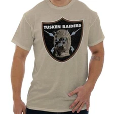 Funny Football Oakland Sports Space Movie Womens or Mens Crewneck T Shirt Tee