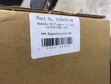 FLEX-A-LITE 51000TR RADIATOR 18.5 WIDE 17" CORE TOP FLOW RIGHT INLET