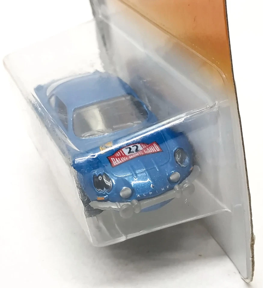 Majorette Renault Alpine A110 Vintage no .22 Blue 1:53 (3") in Long Package - Image 3 of 4