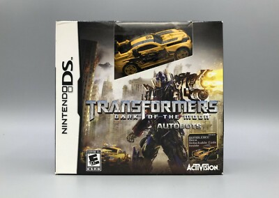 Transformers: Dark of the Moon - Autobots (Nintendo DS, 2011) w/ Bumblebee Toy 