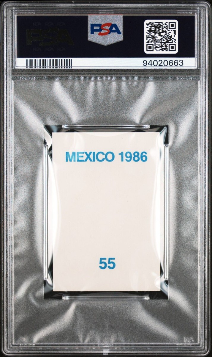 1986 EDIZIONI FLASH MEXICO 1986 WORLD CUP #55 DIEGO MARADONA
