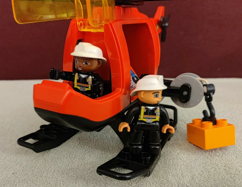 Lego Duplo 4967 - l'Hélicoptère des Pompiers - Fire - Photo 2/4