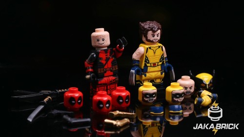 minifig mini brick jaka brick Wolverine deadpool | eBay