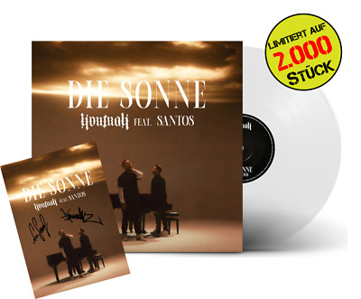 Kontra K & Nico Santos | Die Sonne | Ltd. 7'' Clear Vinyl + Signed Card | Neu