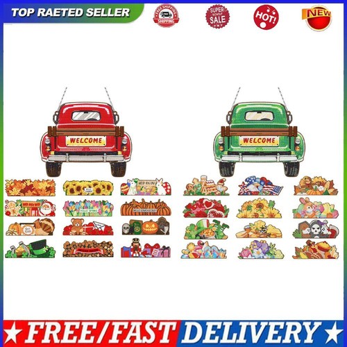 Acrylic Special Shape DIY Diamond Art Pendant Kit Car Set for Wall Window