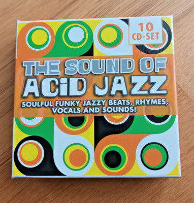 The Sound of Acid Jazz 10 Cd Set Soulful Funky Jazzy Beats Rymes Vocals Sounds