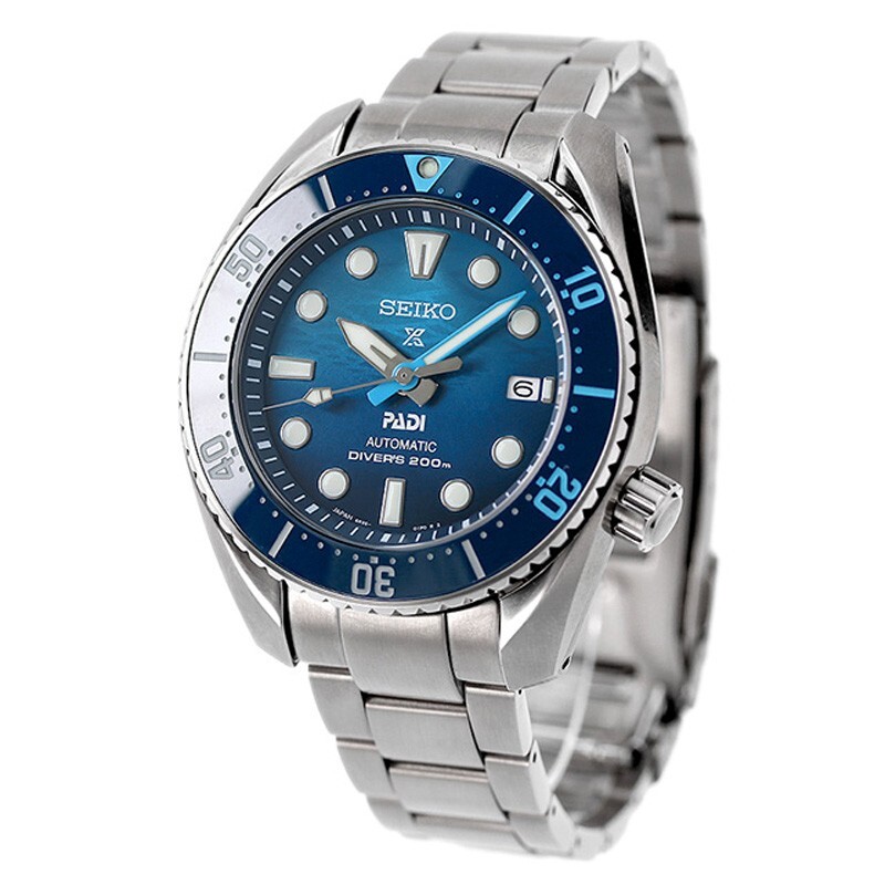 Seiko Prospex SBDC189 Blue PADI Special Edition Automatic Diver 