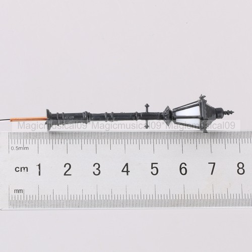 5PCS 1/75 1:75 LED Park Lanterns Street Lamp Model Railway Warm White LH-6 - Picture 4 of 4