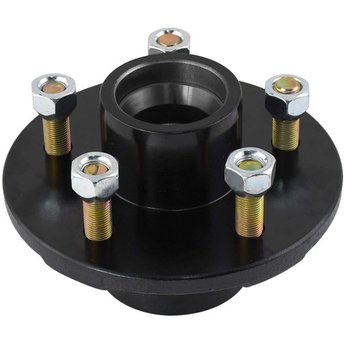 Pair Trailer Idler Hub 5 on 5'' For 3500 lbs axles Trailer Axle w/1/2"-20 studs - Picture 7 of 7