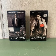 The Substitute 1 & 2 VHS Berenger Hudson Williams B D Wong Guru