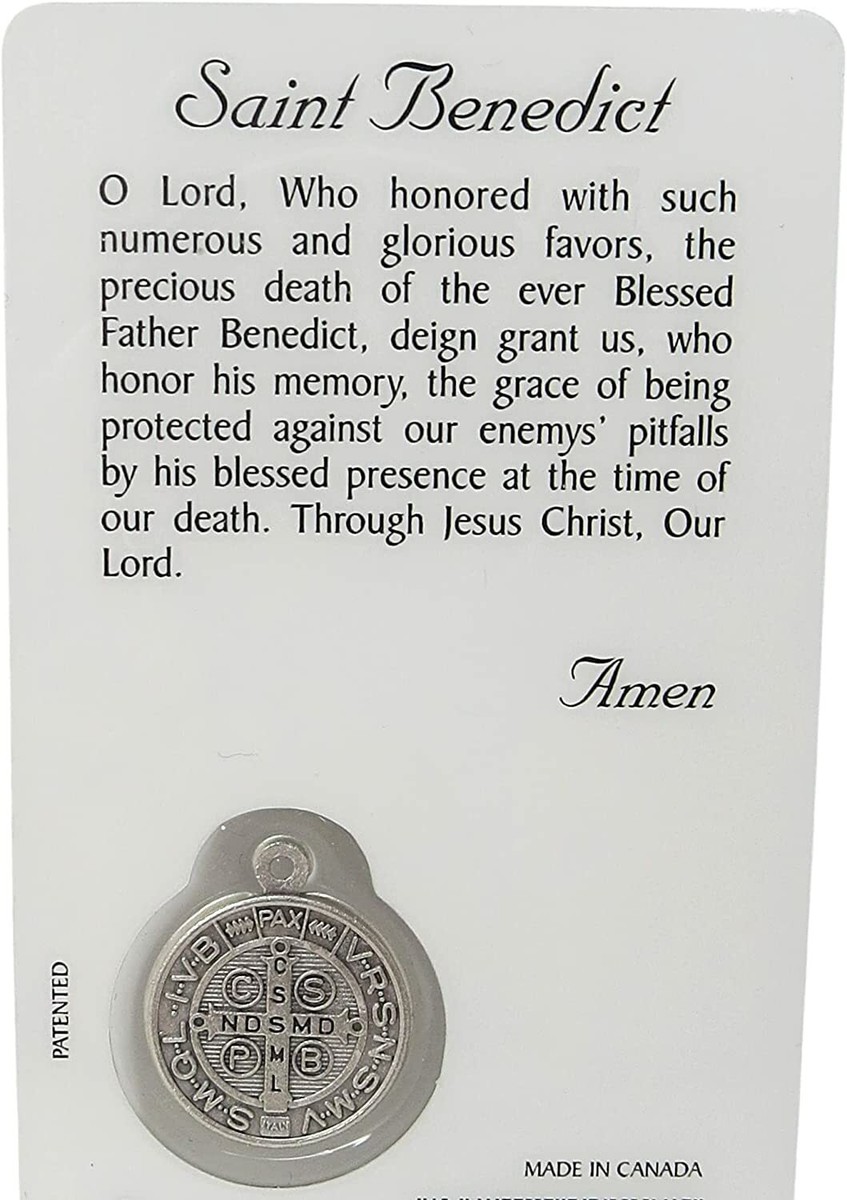 St Benedict Prayer For Protection In Latin At Robt Shannon Blog - Foto 5