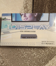 TDisplay Usb C Laptop Docking Station, 15 In 1 Triple Display Multiport Sealed
