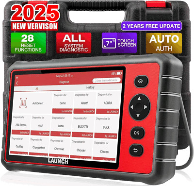 LAUNCH CRP909E Automotive Full System OBD2 Scanner Car Diagnostic Tool TPMS DPF