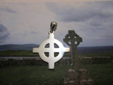 Croce cross Celtica classica da 30 mm. in Argento 925-produzione artigiana