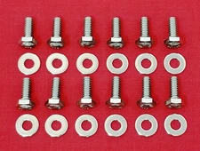 BB MOPAR VALVE COVER BOLTS KIT 383 400 413 426 WEDGE 440 RB STAINLESS STEEL HEX 