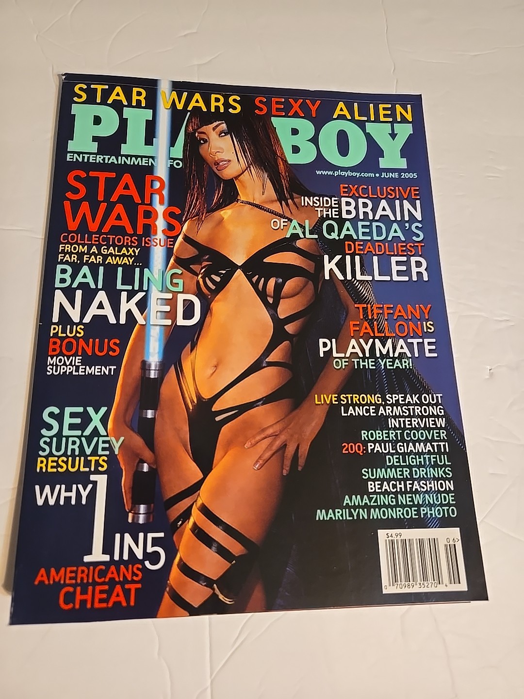 Playboy Magazine June 2005  Star Wars Sexy Alien Bai Ling
