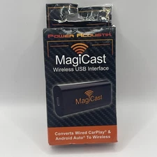 Power Acoustik MC-1 MagiCast Wireless CarPlay/Android Auto Adapter to Wireless