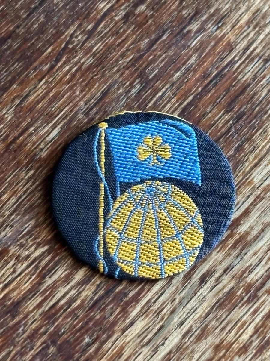 Écusson Scoutisme Ancien PROMESSE SCOUT FRANCE Original Tissu - Occasion