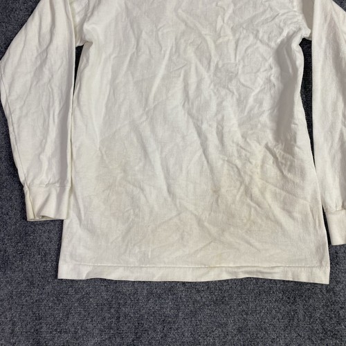Vintage Common Ground Country Fair Shirt Kids Large White Long Sleeve Cotton 90s - Picture 12 of 13