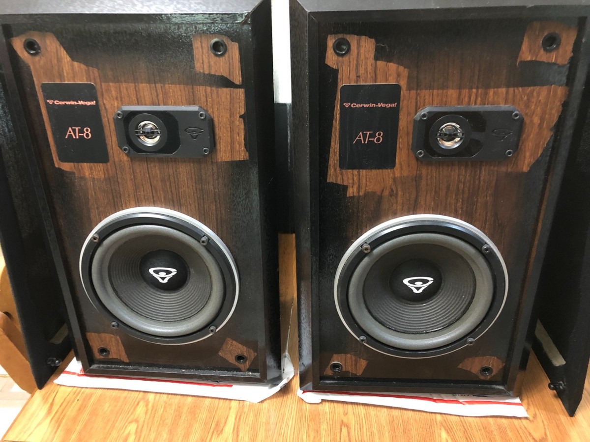 Pair of Cerwin Vegas AT-8 way Loudspeakers (8