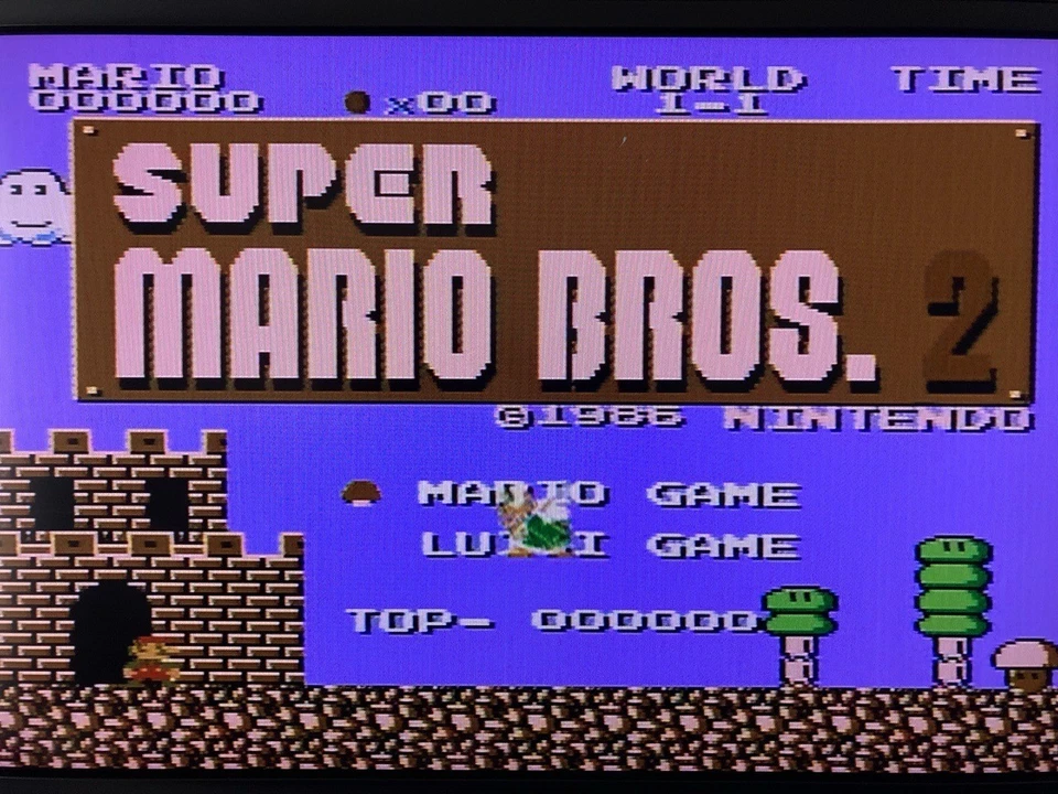 Super Mario Bros 2: The Lost level Nintendo Famicom Disk FCD Japan import - Image 3 of 3