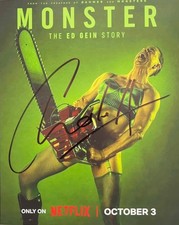 Monster - The Ed Gein Story CHARLIE HUNNAM SIGNED 8x10 Photo