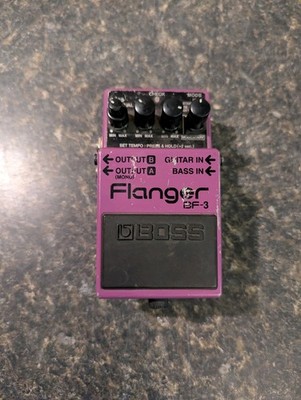Boss BF-3 Flanger Guitar Effect Pedal Used Condition but Works Great