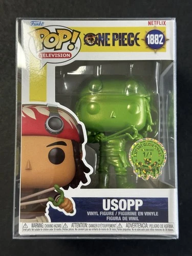 1/1 Limited Edition One Piece USOPP Gold Panda Club Funko Pop Television #1882