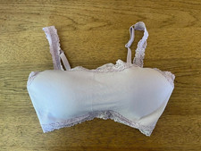 PINK Victoria's Secret Pastel Lilac SMALL Seamless Lightly Lined Bralette Bra