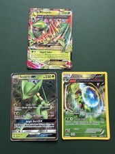 Mega M Sceptile EX (8/98) + 22/214 + 9/160 Pokemon Card!