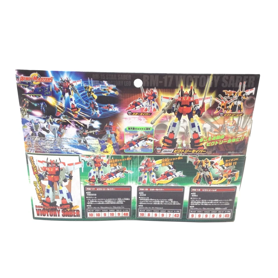 Takara Transformers Robotmasters VICTORY SABER Ltd Black Version - Image 4 of 4