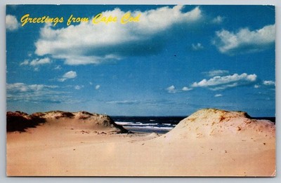 Greetings from Cape Cod, Mass Postcard