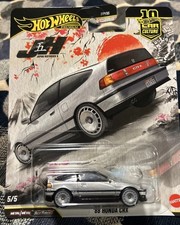 HOT WHEELS POP CULTURE 88 HONDA CRX JAPAN HISTORICS HW 5/5