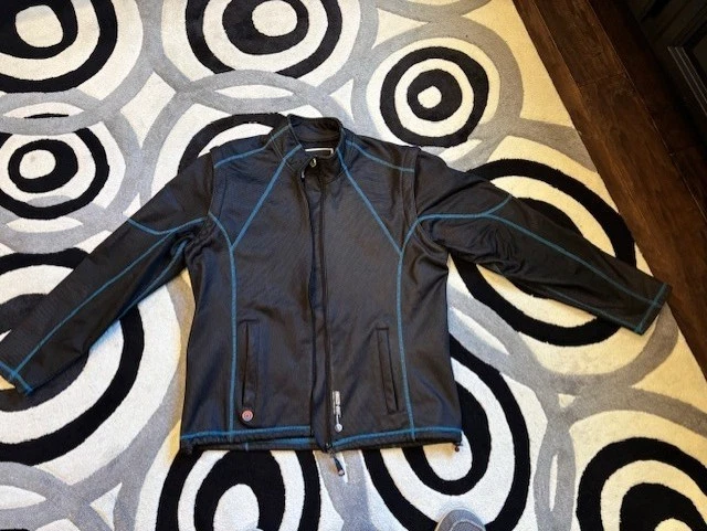 Freeze Out Thermal Protection Mens Medium Moto Jacket Detachable Sleeves