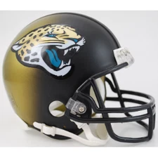 Jacksonville Jaguars Dual Color Riddell Mini Helmet
