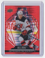 2022-23 Upper Deck Allure Red Rainbow Yegor Sharangovich New Jersey Devils #53