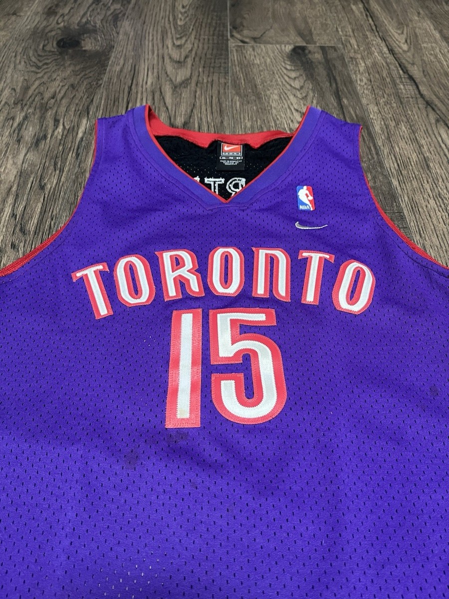 Nike Team Vince Carter #15 Toronto Raptors Swingman Purple Jersey