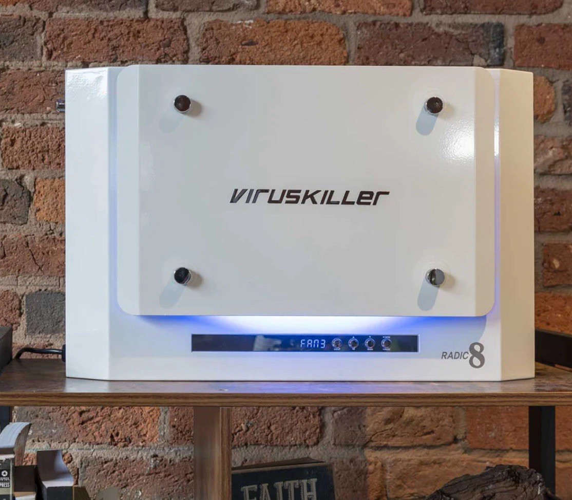 Air Sterilizer Radic8 Viruskiller VK 401 For Medical Bldgs/Homes/Offices-NEW