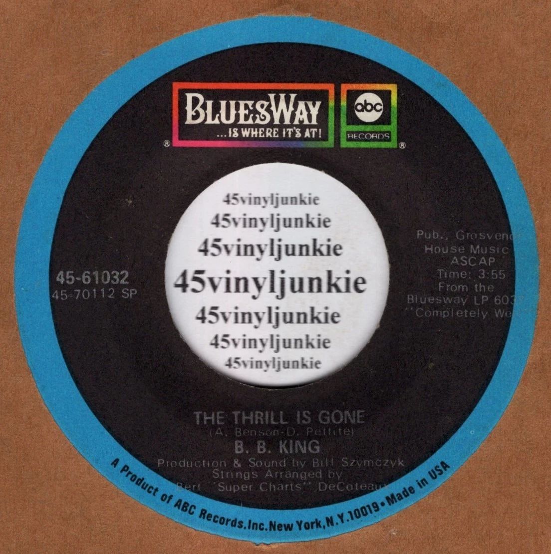 45 RPM Vinyl Records B.B. King for sale | eBay