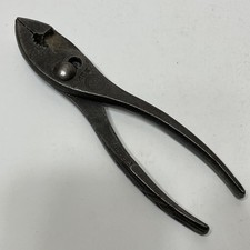 McKaig Hatch Slip Joint Pliers 436 Buffalo USA Vintage Fancy Logo Handle 6.5"