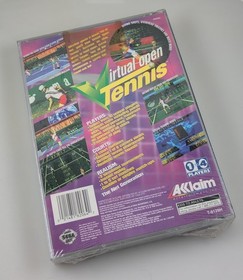 Sega Saturn - Virtual Open Tennis - Brand New Factory Sealed