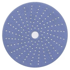 Sunmight 76511 Multi-Hole Ceramic Film Abrasive 220 Grit 6 in. Grip Disc (50 ct)