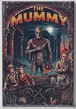 Mummy Horror Magnet 2x3 Vintage Movie Poster Egyptian Monster Art FREE SHIPPING