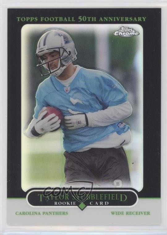 2005 Topps Chrome Black Refractor 63/100 Taylor Stubblefield #200 Rookie RC wo2