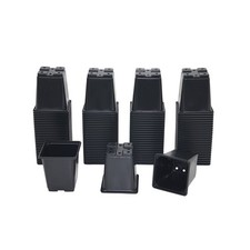 9cm Square Plant Pots Budget Economy Pot Low Price Seedling Nursery Pots